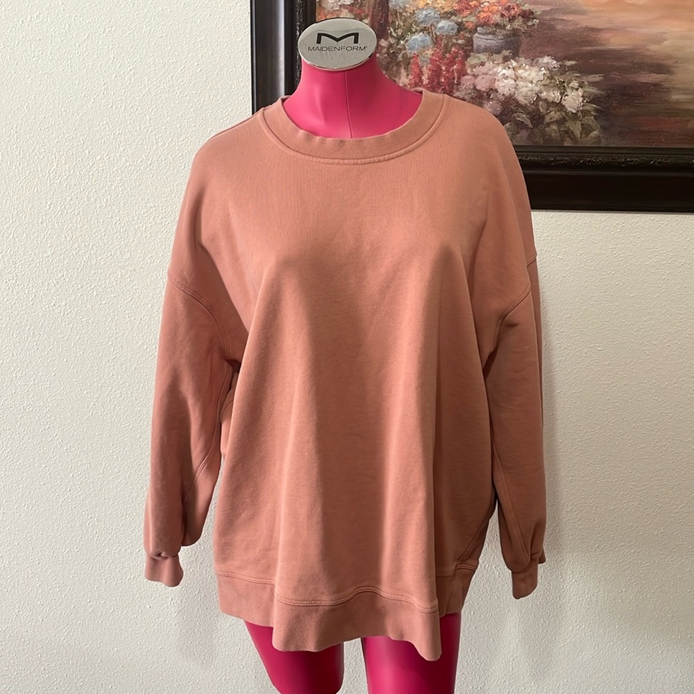 Lululemon Heavyweight Oversized French Terry Lined Crew Sweatshirt Size 2X